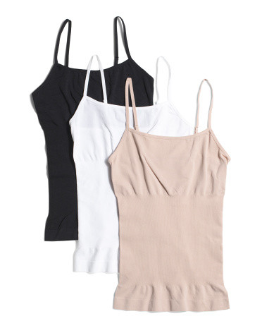 3pk Shaping And Smoothing Camisoles | TJ Maxx