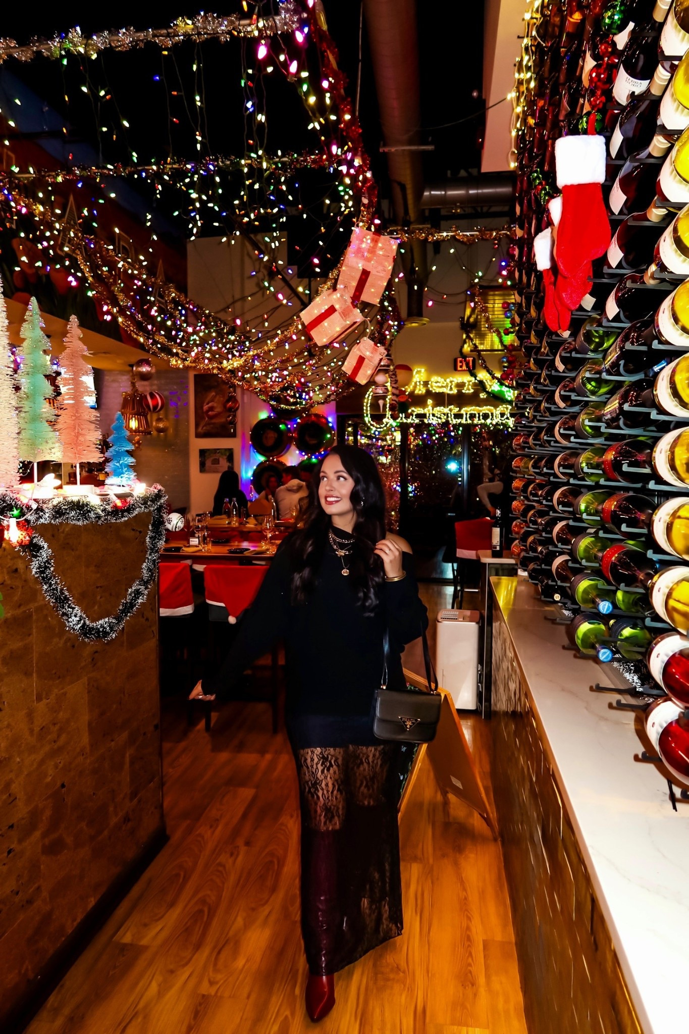 Perfect Amazon holiday outfit idea on
Black Friday deal: layered necklace (tts), cozy knitted sweater (small), lace mesh maxi skirt (medium), stylish leather boots (tts), chic mini bag (tts) #founditonamazon

#LTKCyberWeek #LTKHoliday #LTKSaleAlert