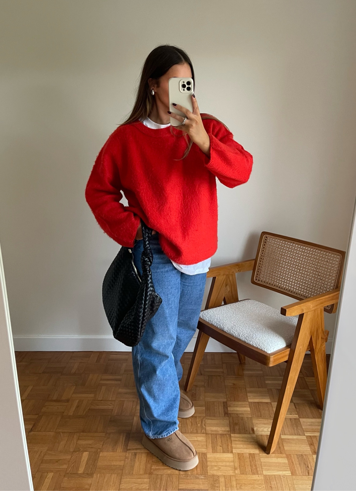 knit jumper, blue jeans, Ugg tasman platforms, outfit of the day, style inspo

#LTKSeasonal