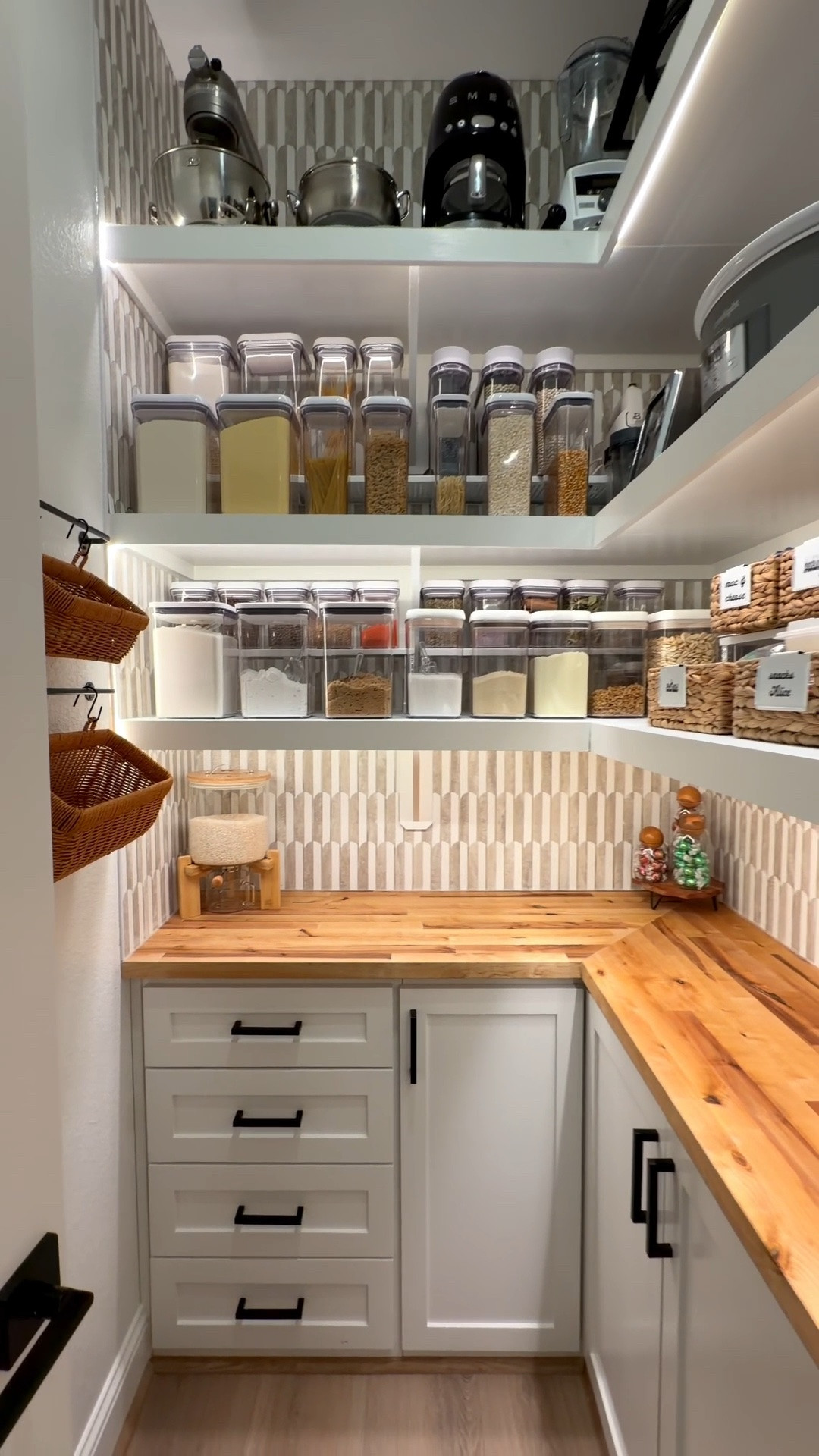 Pantry Remodel 🙂‍↔️🤩

#LTKdayinmylife #LTKmorningroutine #LTKSaleAlert