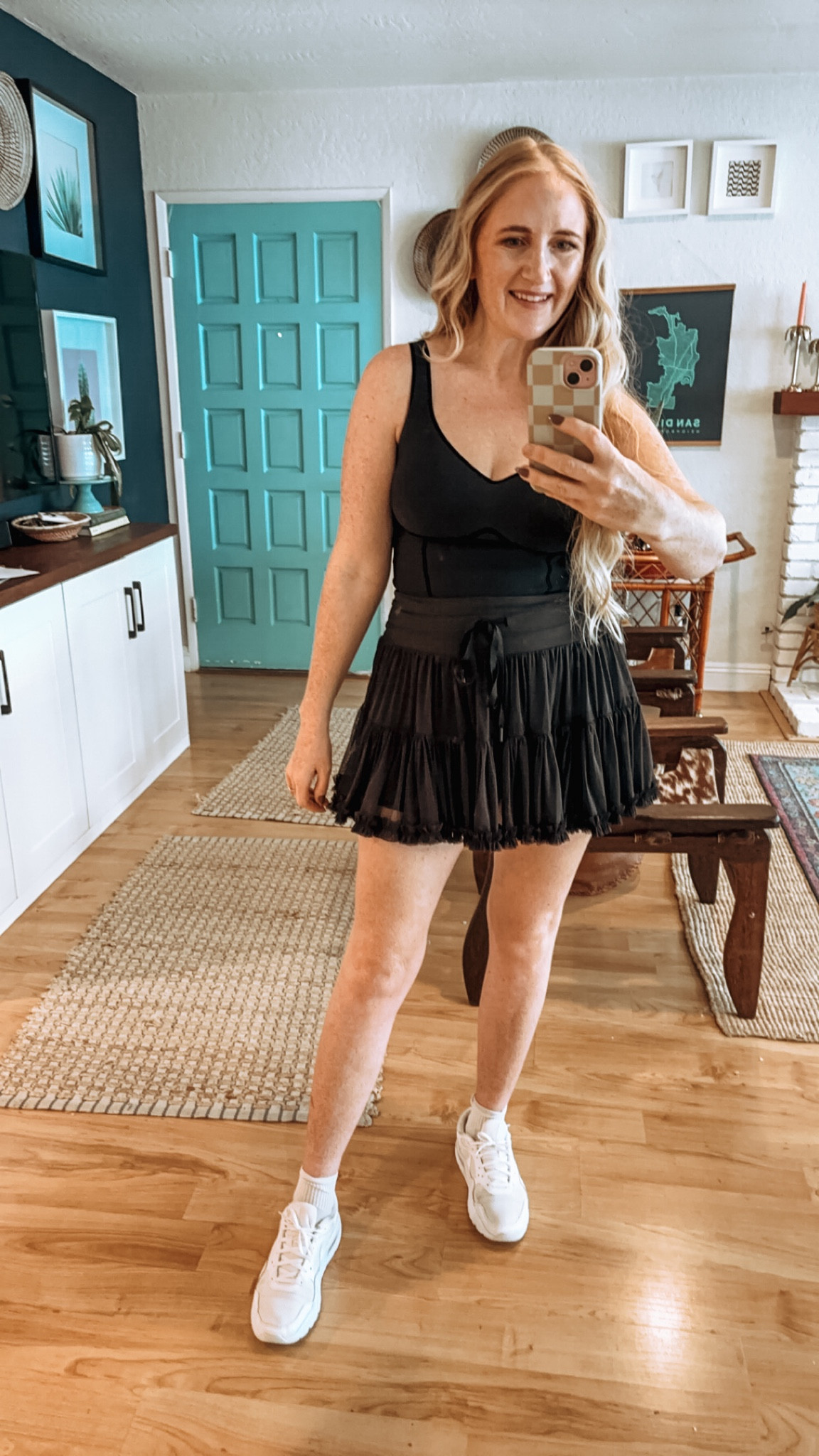 Activewear made adorable 🎀 this tulle tiered activewear skirt is literally the CUTEST thing ever! Athletic material, pockets, elastic waist, shorts underneath, super functional but so darn cute! 

Wearing L at 150 lbs and 5’7” for reference in both top and skirt. 

Activewear, workout look, activewear looks, athleisure, Amazon finds, Amazon activewear, tennis skirt, pickleball outfit, pickleball style, activewear skirt, affordable activewear, skort, tulle skirt, athleisure outfit, mom style, mom outfit, activewear look, activewear style, lululemon look for less, athleta look for less, alo yoga look for less

#LTKStyleTip #LTKFitness #LTKActive