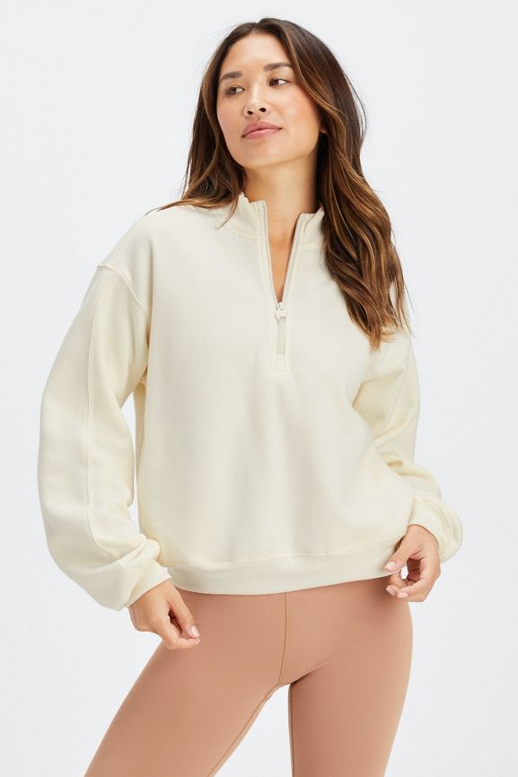 Forever Fleece 1/2 Zip Sweatshirt | Fabletics - North America