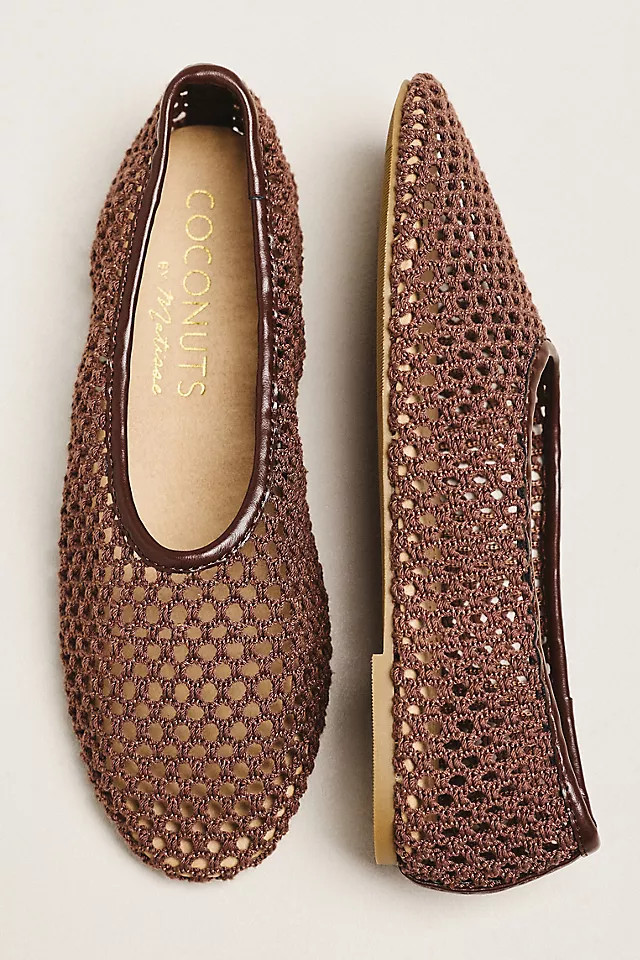 Marta Mesh Ballet Flats | Anthropologie (US)