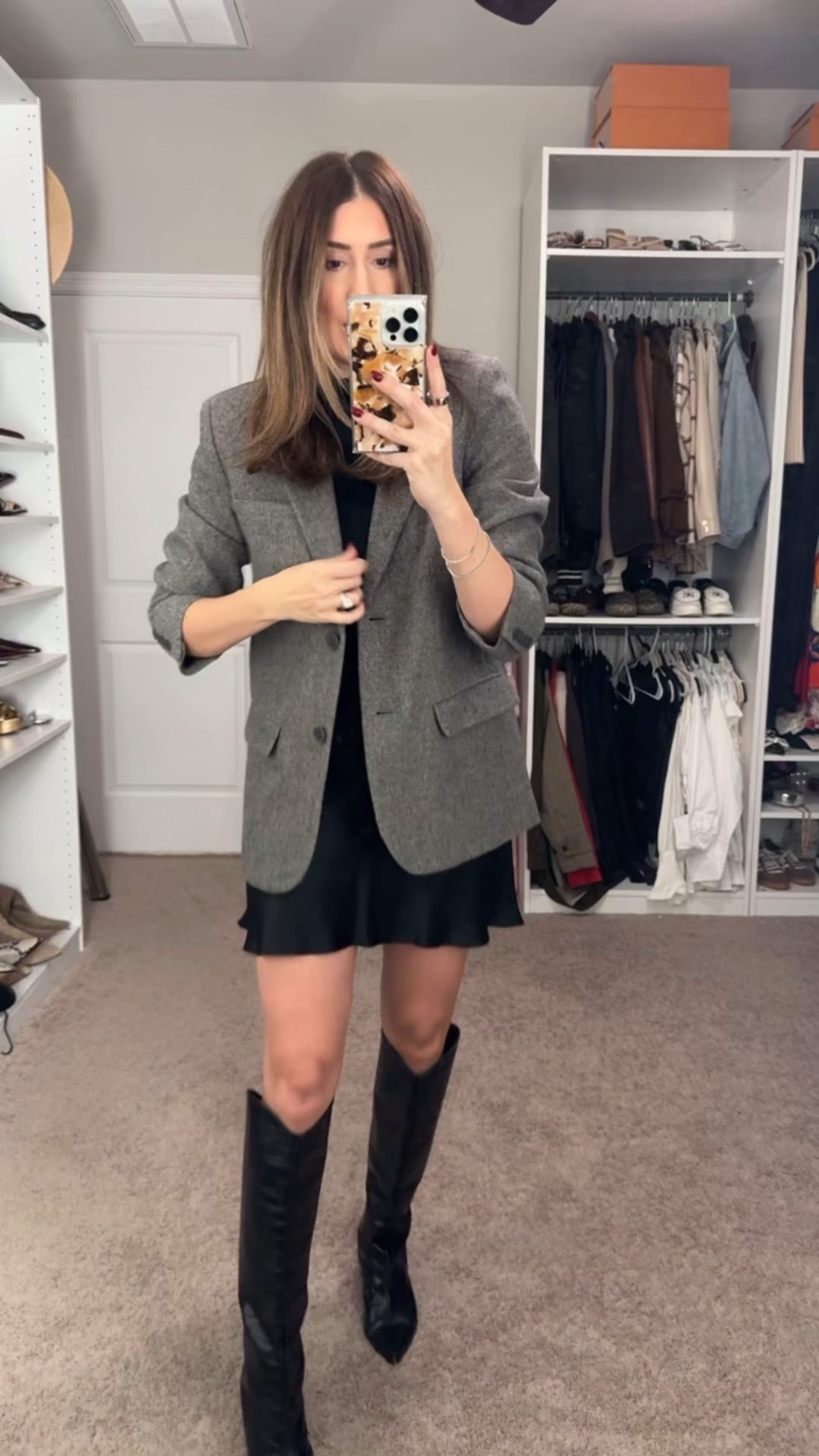 $100 blazer for the win, wearing medium. Small in skirt 

#LTKFindsUnder100