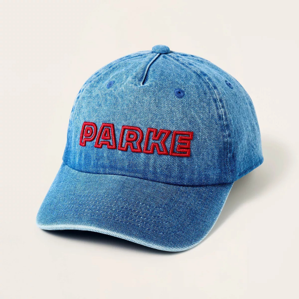 Denim Baseball Hat - Parke x Target Medium Wash One Size Fits Most | Target