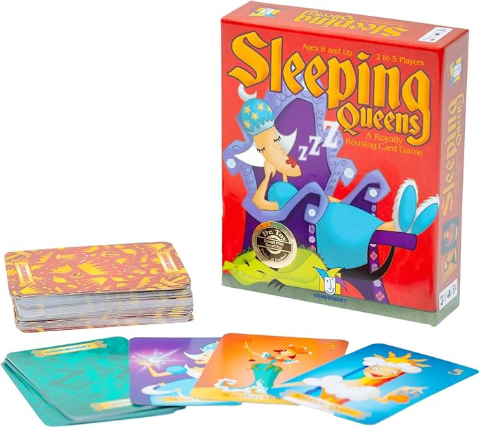 Sleeping Queens Fun Card Game, 2-5 Players, Great for Kids aged 8+, from Gamewright | Amazon (US)