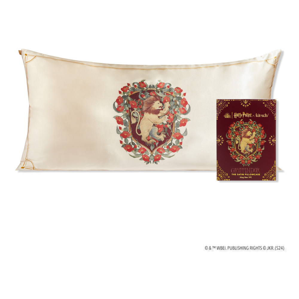 Harry Potter x Kitsch Satin Pillowcase King - Gryffindor | Ulta