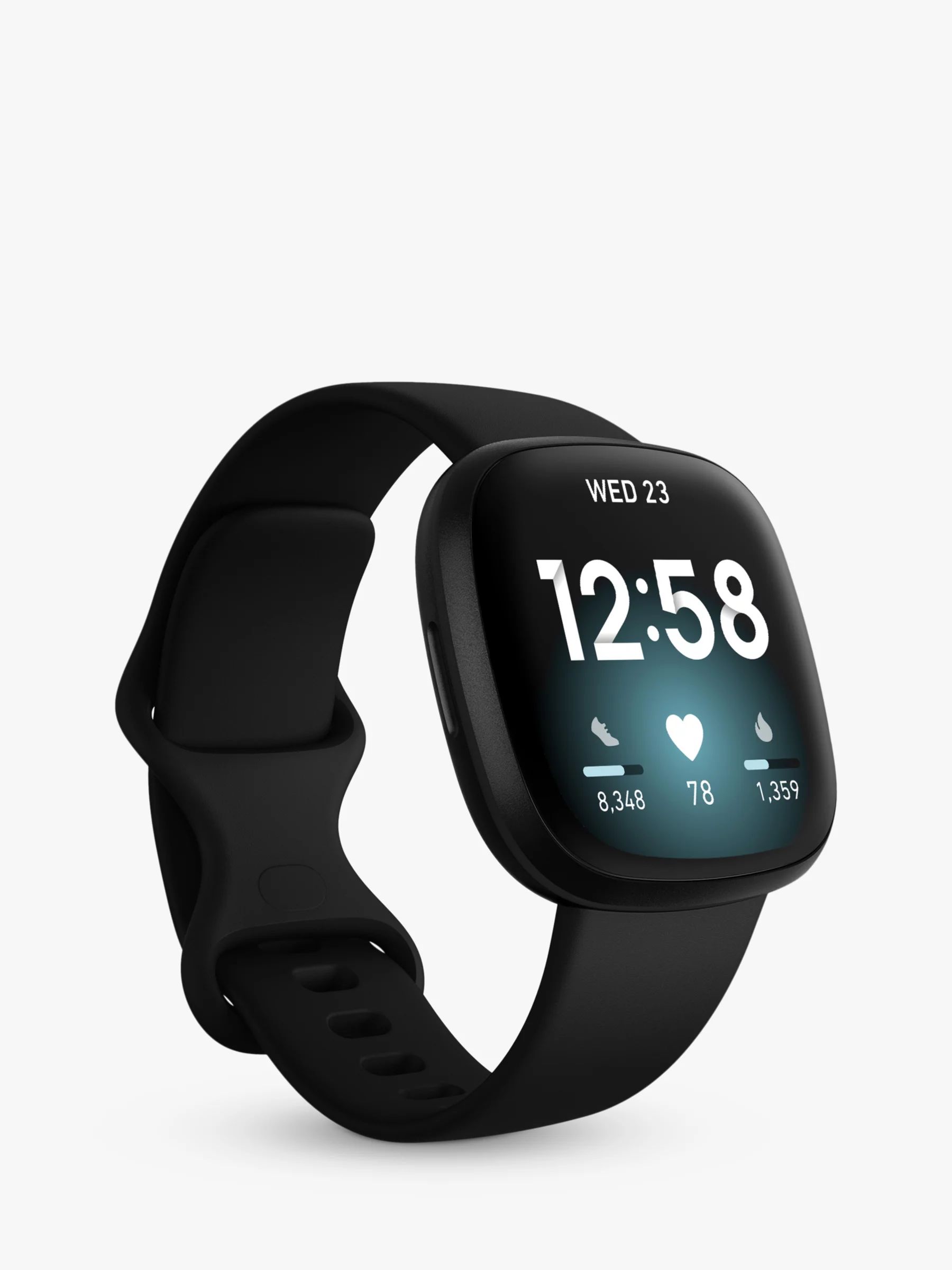 Fitbit Versa 3 Smart Fitness Watch | John Lewis (UK)