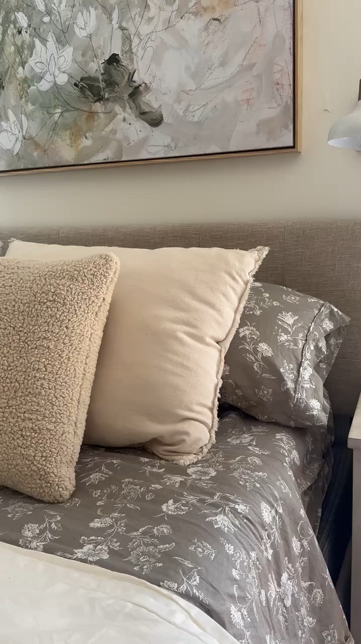 my favorite printed sheets from target, such a cute fall look for your bedding/ bedroom!

#LTKSeasonal #LTKVideo #LTKHome