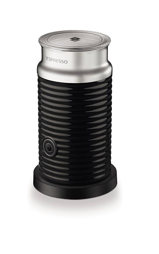 Nespresso 3694-US-BK Aeroccino3 Milk Frother, One Size, Black (Renewed) | Amazon (US)