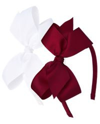 Girls Bow Headband 2-Pack - rubine | The Children's Place