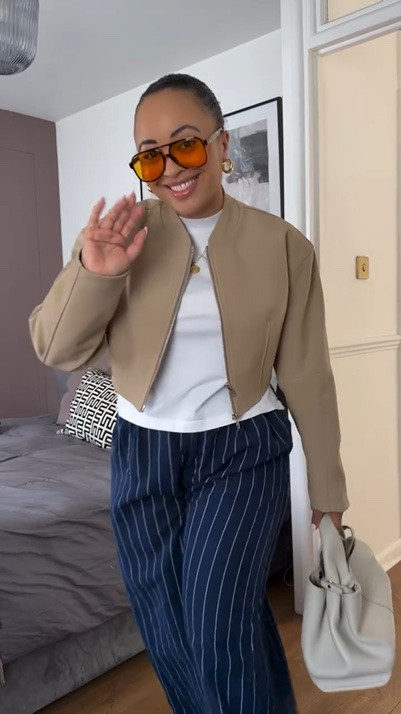 Casual vibes for the sunny weekend - this outfit was a real ‘throw it together and see if it works’ kinda look but I think it did! All about the comfy vibes but defo still needed to be a vibe too (obvs). I’ll link what I can but all pieces are old 🤍

#casualootd #casualoutfit #casuallook #weekendstyles #grwmoutfit casual outfit, simple style, casual look, linen trousers, midsize, ootd black girls, ootd black women, black girl style, style over 30, over 30 style, Saturday style, spring outfit, spring looks