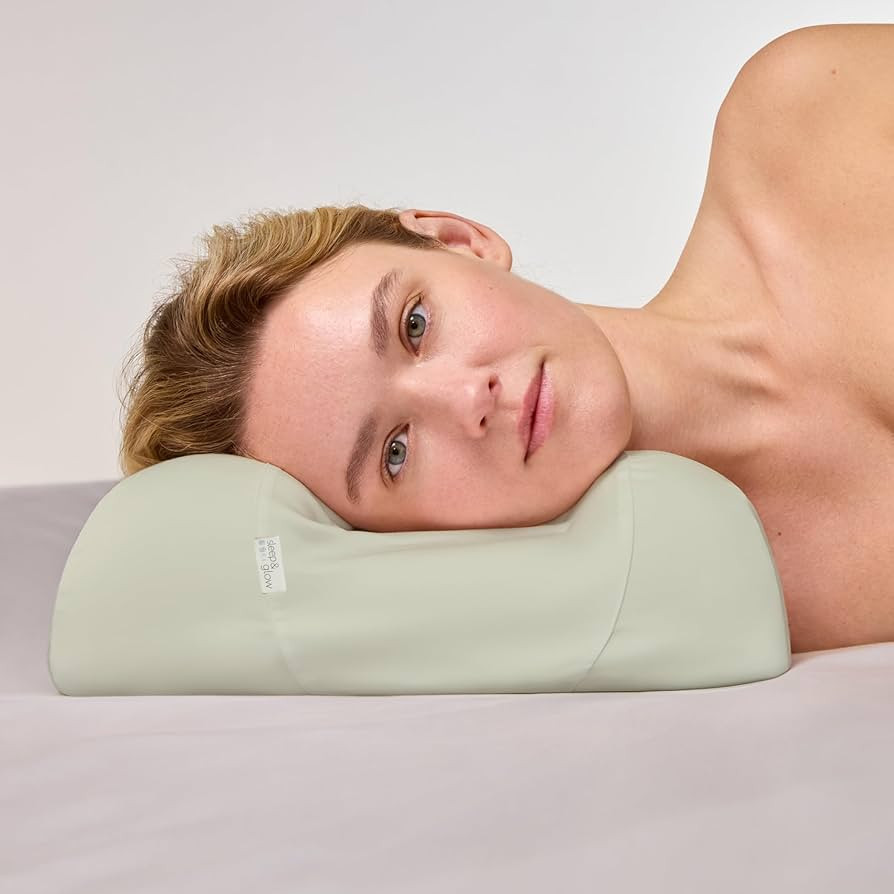 SLEEP & GLOW Omnia Beauty Pillow Anti-Age Blemish Defense with Copper Pillowcase Fights Sleep Wri... | Amazon (US)