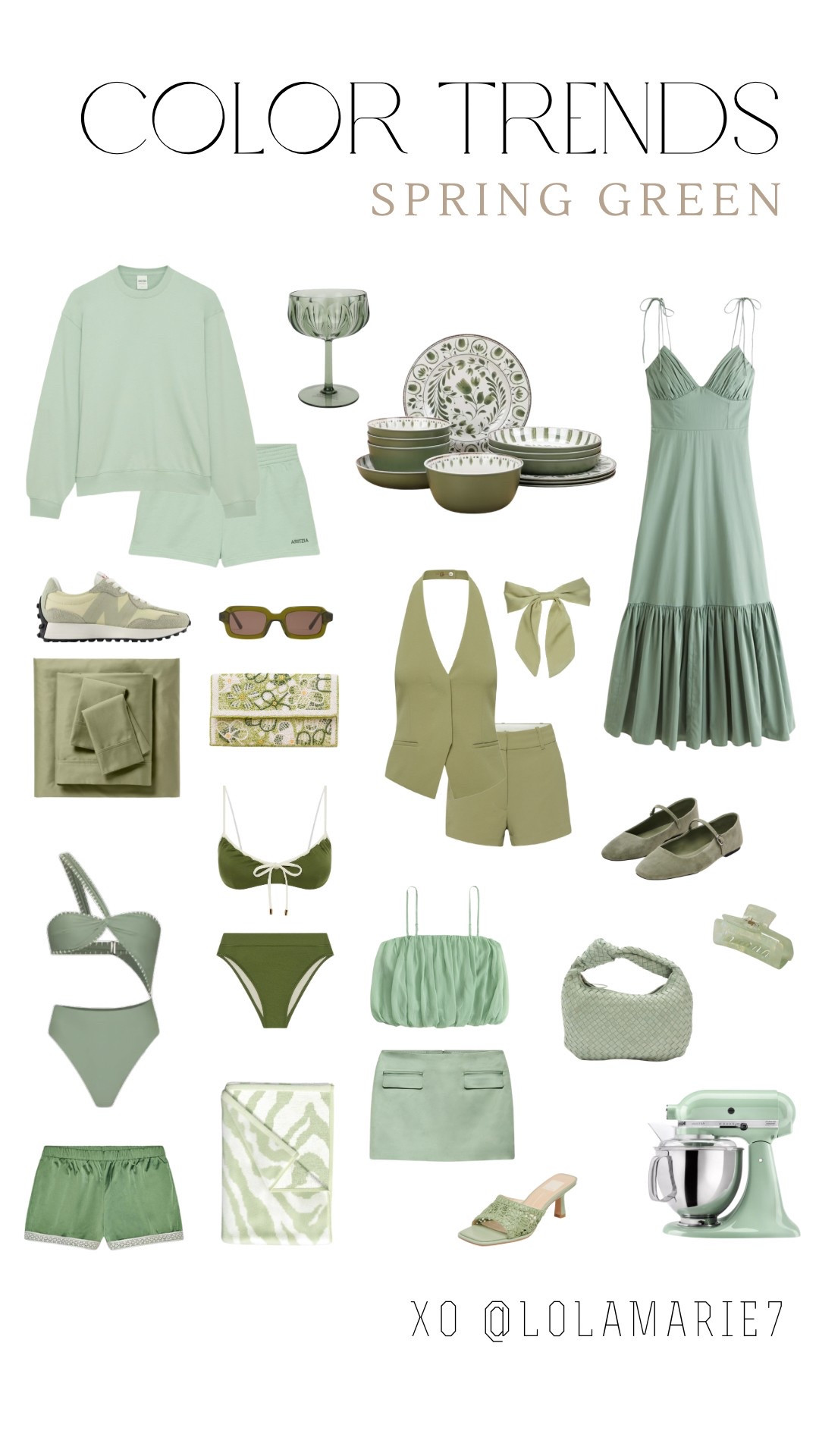 Green is in this spring!! 💚

#springtrend #springgreen 

#LTKStyleTip