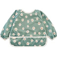 Torange Baby Bib, Long Sleeve Bib for Toddler, Waterproof Bibs for Baby, Baby-Led Weaning Smock, ... | Amazon (US)