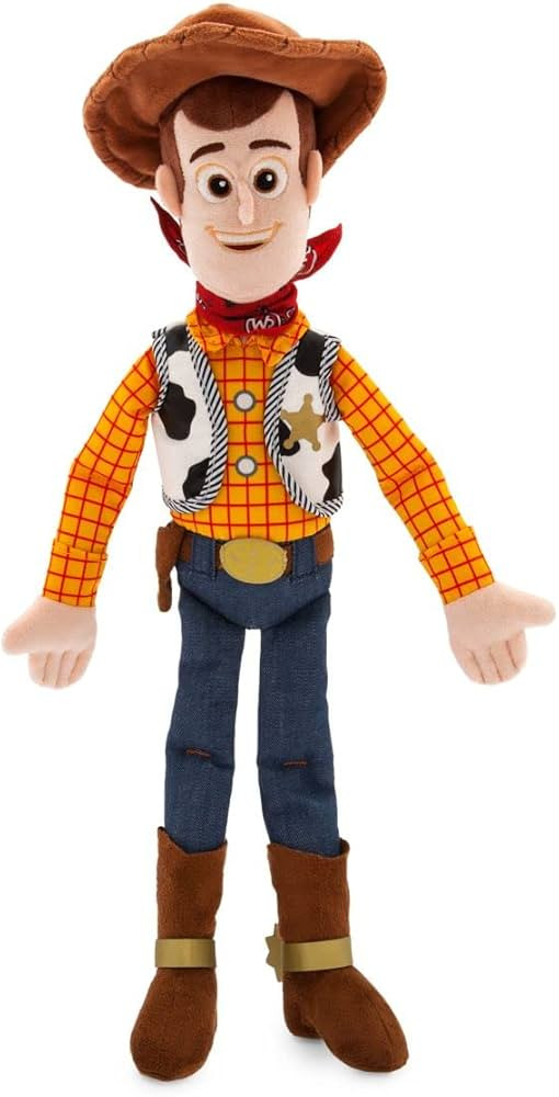Disney Store Official Toy Story Plush, Woody, Iconic Cuddly Toy Character with Embroidered Eyes a... | Amazon (US)