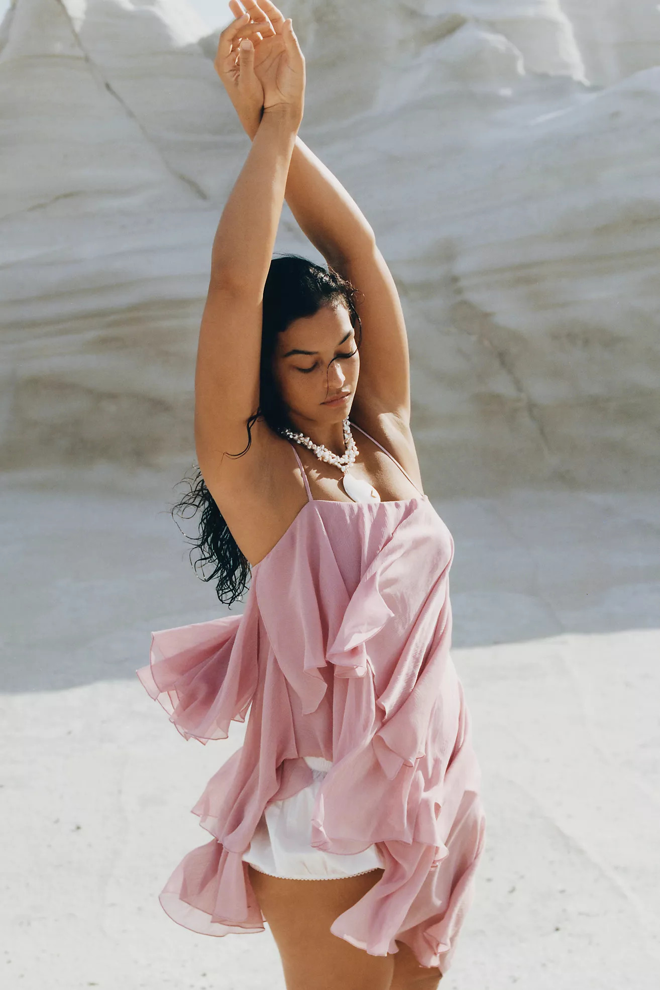 By Anthropologie Tiered Floaty Dress | Anthropologie (US)