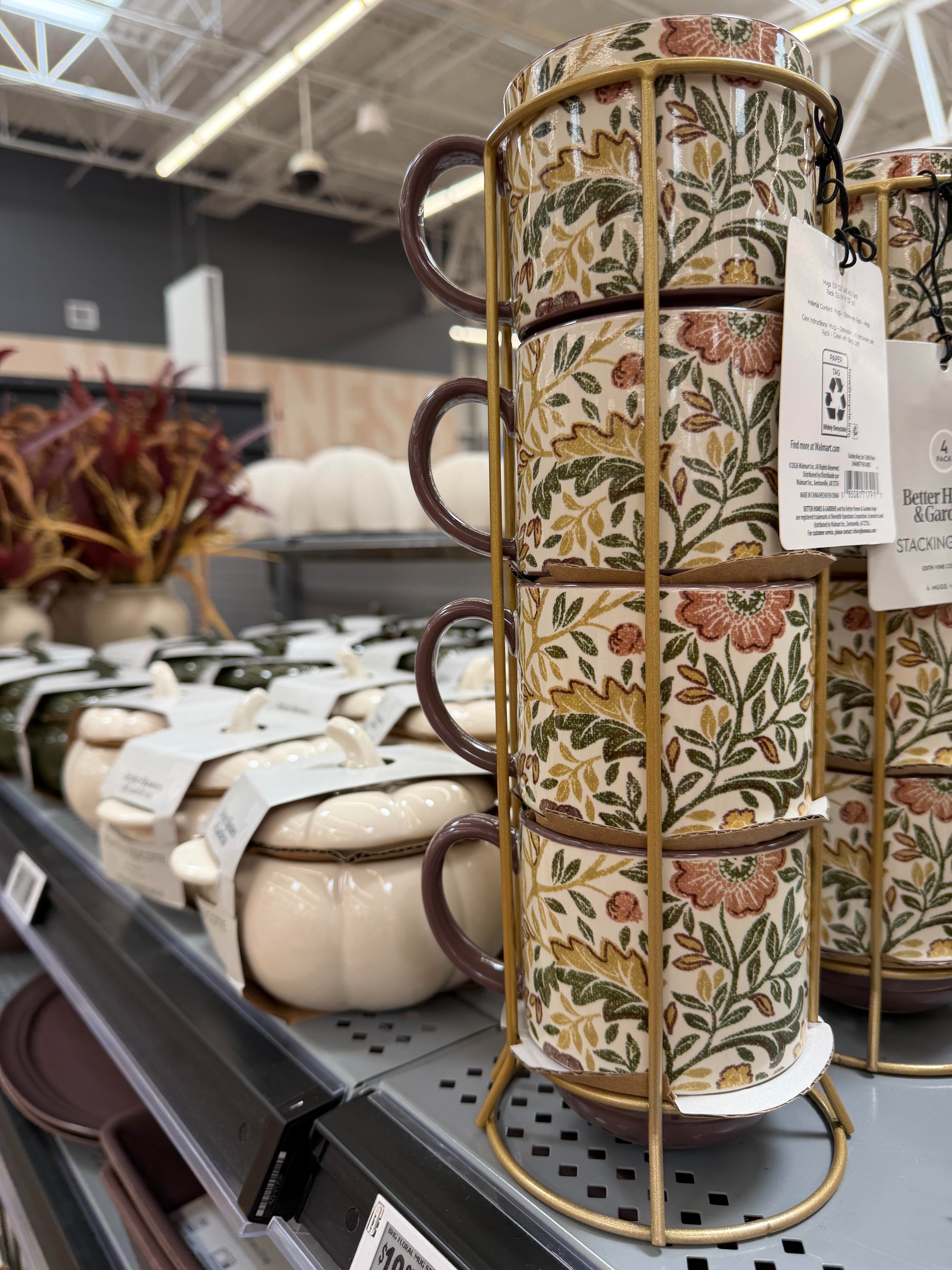 🩷 The prettiest fall mugs and the set is under $20!  

 #LTKHome