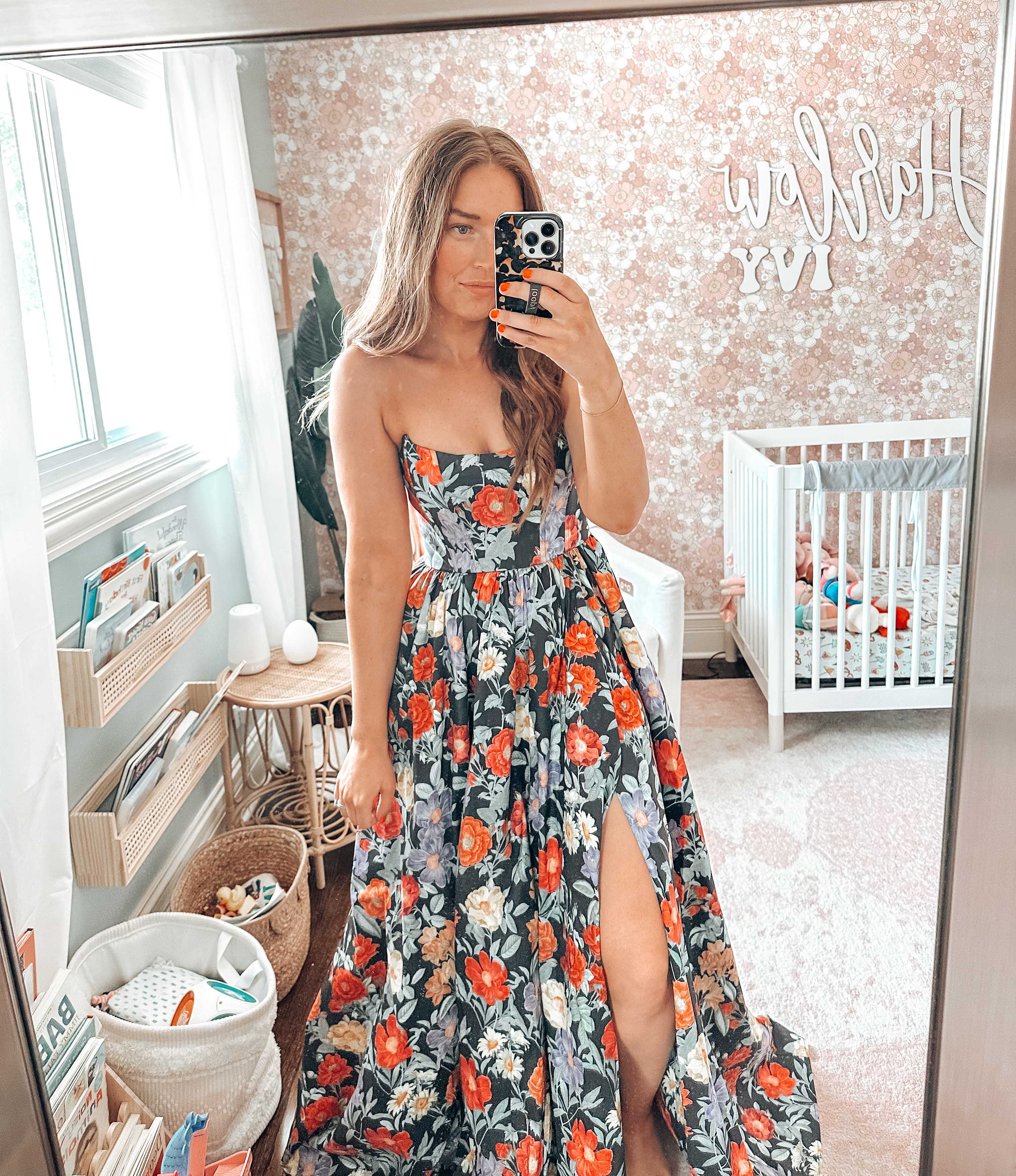 Wearing size M. Fits tts. Corset in the back to tighten top. Adjustable straps or can be worn strapless.  Perfect dress for a black tie wedding or formal occasion. 



Summer dress / wedding guest dress / floral dress / Summer wedding / dress#LTKSummerEdit 

#LTKMidsize #LTKSeasonal