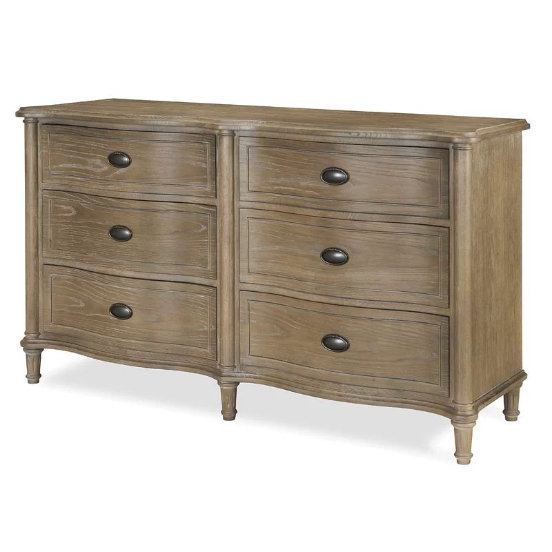 Watson 6 Drawer Double Dresser | Wayfair North America