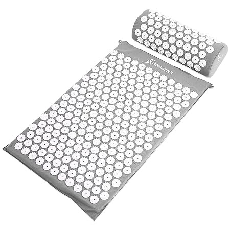 ProsourceFit Acupressure Mat and Pillow Set for Back/Neck Pain Relief and Muscle Relaxation | Amazon (US)