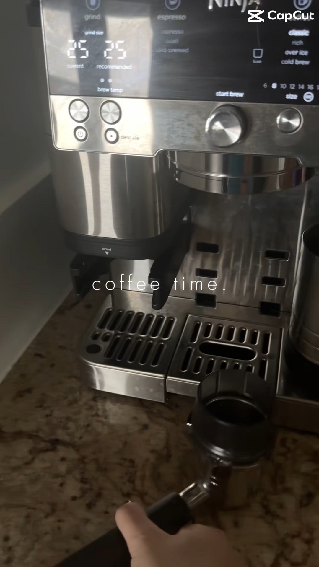 Goodmorning!
It’s coffee time!!! I’m so glad I invested in the Ninja Luxe Cafe machine! If you’re a coffee lover make sure to check it out!!

#LTKdayinmylife #LTKHome #LTKmorningroutine