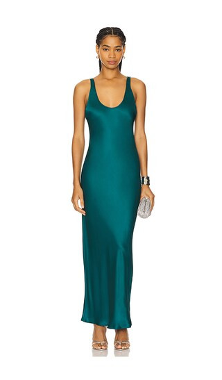 Akiya Tank Dress in Ocean Teal | Revolve Clothing (Global)
