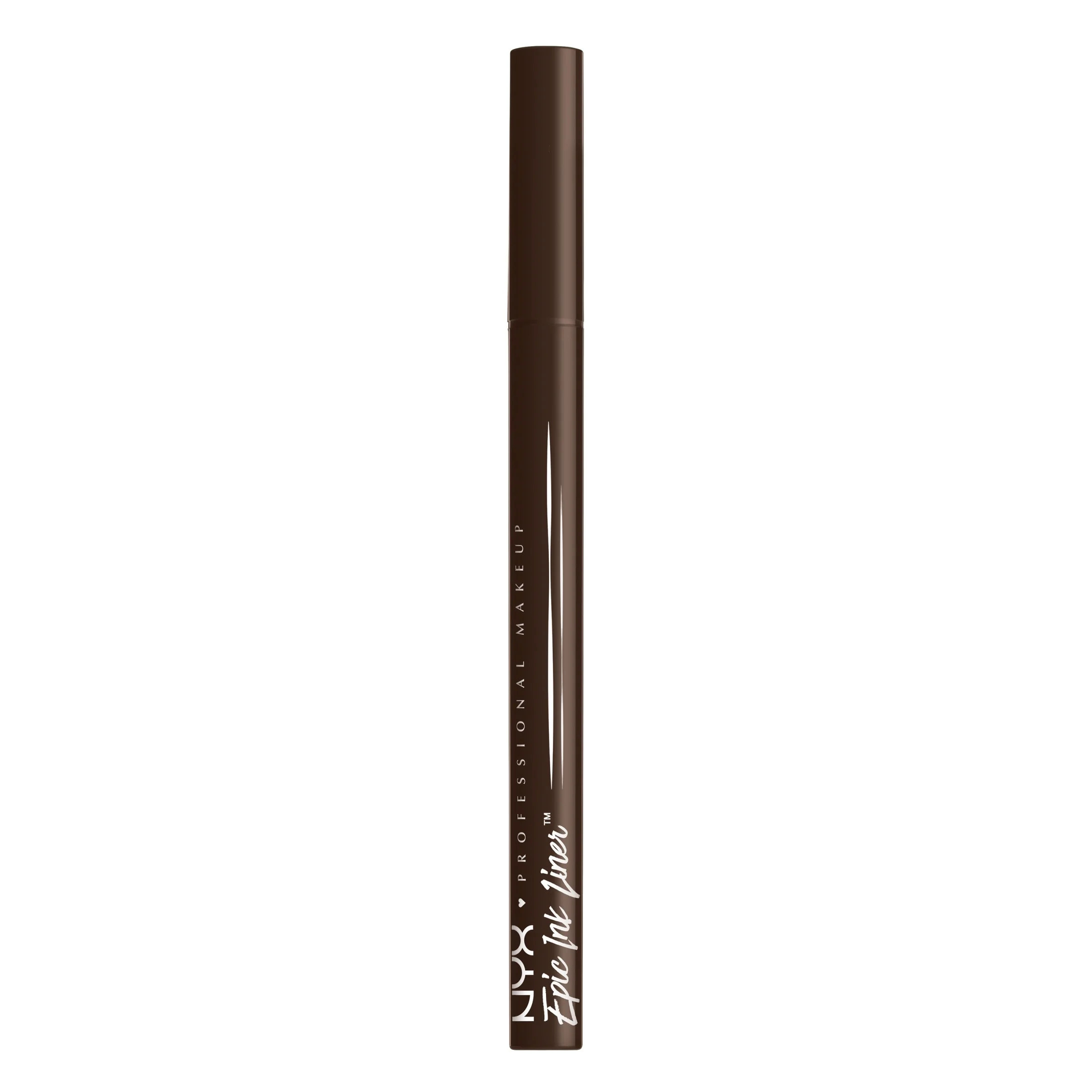 NYX Professional Makeup Epic Ink Liner, Waterproof Liquid Eyeliner, Dark Chocolate, 0.03 fl oz | Walmart (US)