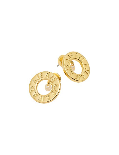 Aje Amelia Stud Freshwater Pearl Earrings | David Jones | David Jones (Australia & New Zealand)