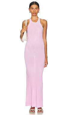 COTTON CITIZEN Marbella Maxi Dress in Vintage Flamingo from Revolve.com | Revolve Clothing (Global)