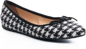 ALI MACGRAW Cheery Houndstooth Flat | Nordstrom | Nordstrom
