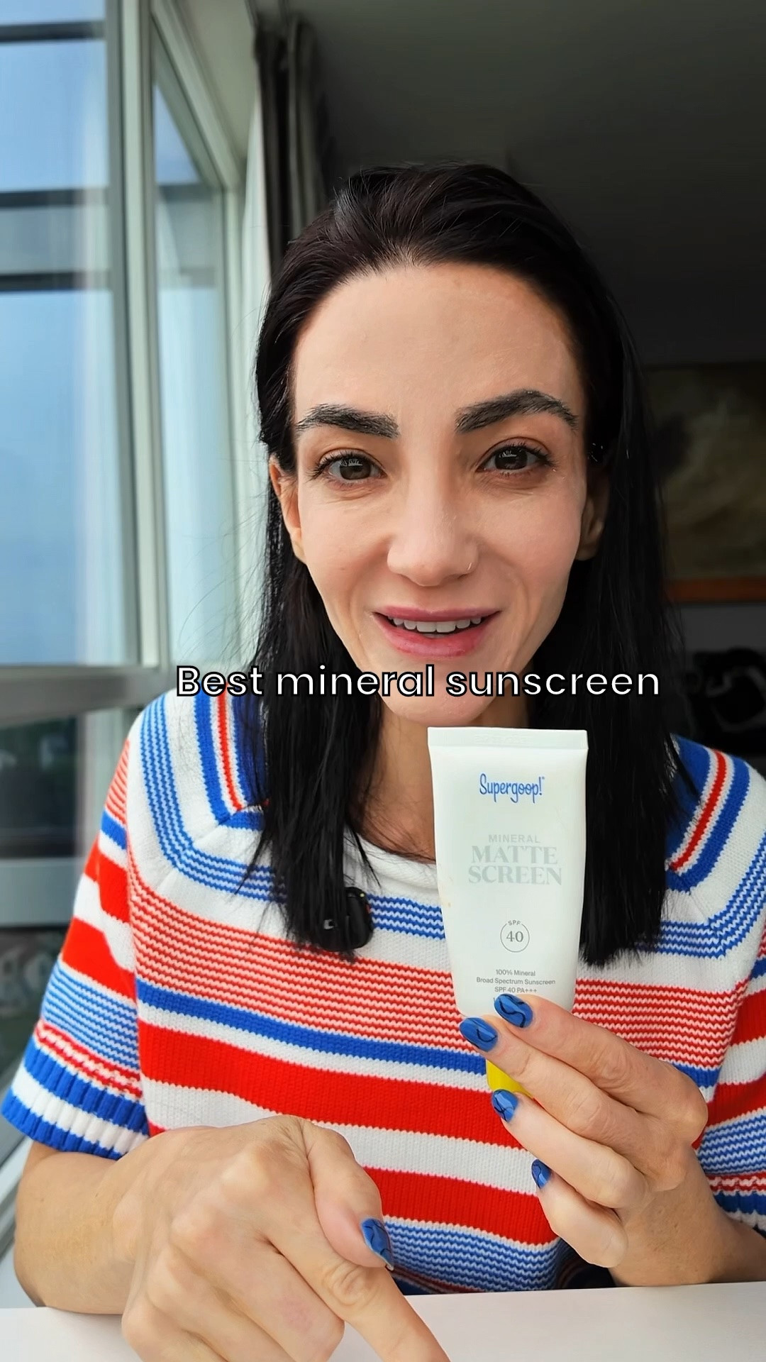 Supergoop mineral sunscreen with light tint it’s silky like a primer blurs pores blends into your skin

#LTKBeauty #LTKmorningroutine #LTKselfcare