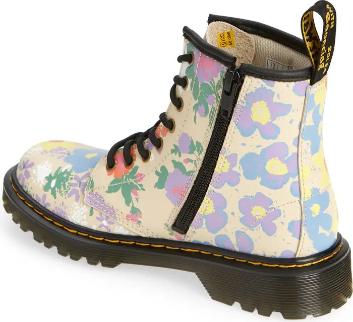 Kids' 1460 Floral Combat Boot | Nordstrom Rack