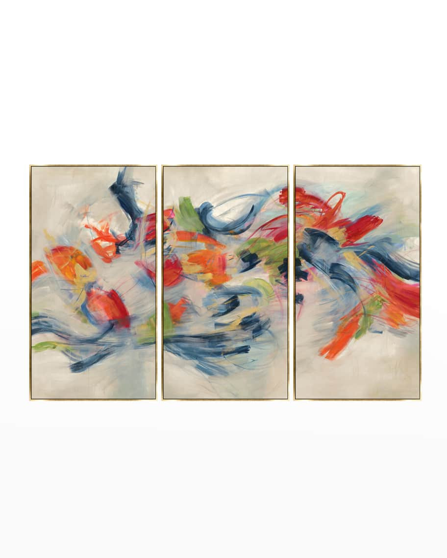 "Hypnotists" Tryptic Giclee Art | Horchow