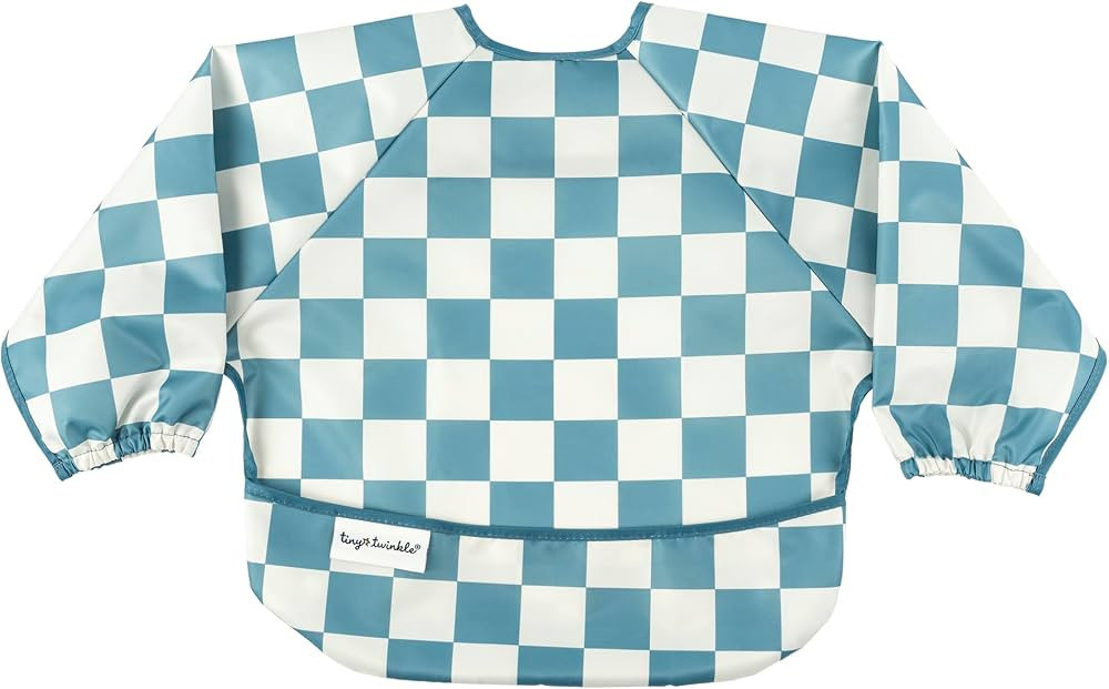 Tiny Twinkle Mess Proof Baby Bib, Cute Full Sleeve Bib Outfit, Waterproof Bibs for Toddlers, Mach... | Amazon (US)