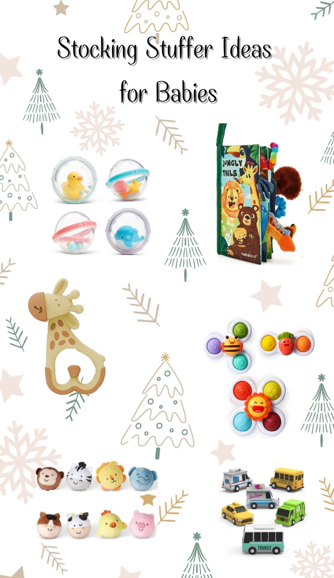 Stocking stuffers that are fun and also practical are my kinda fun! 

#LTKGiftGuide #LTKHoliday #LTKBaby