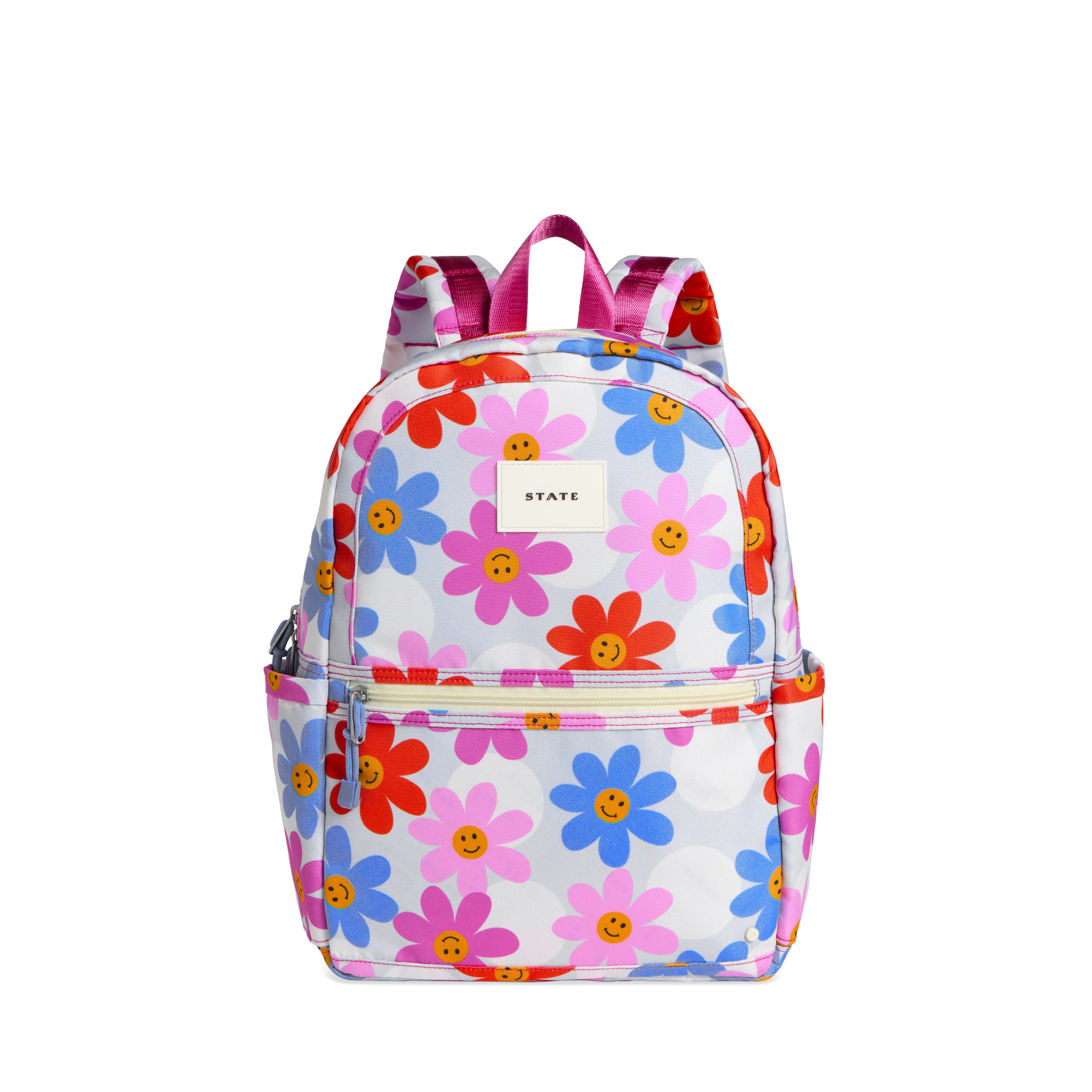 STATE Bags | Kane Kids Backpack Recycled Poly Canvas Daisies | STATE Bags