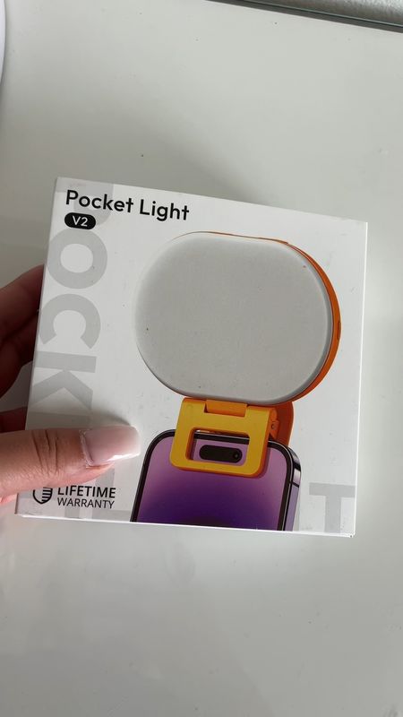 Love love love this selfie light that you can clip onto your phone! It has different light settings and is super sleek which makes it perfect to throw in a bag on the go! 

#LTKunder100 #LTKFind #LTKunder50