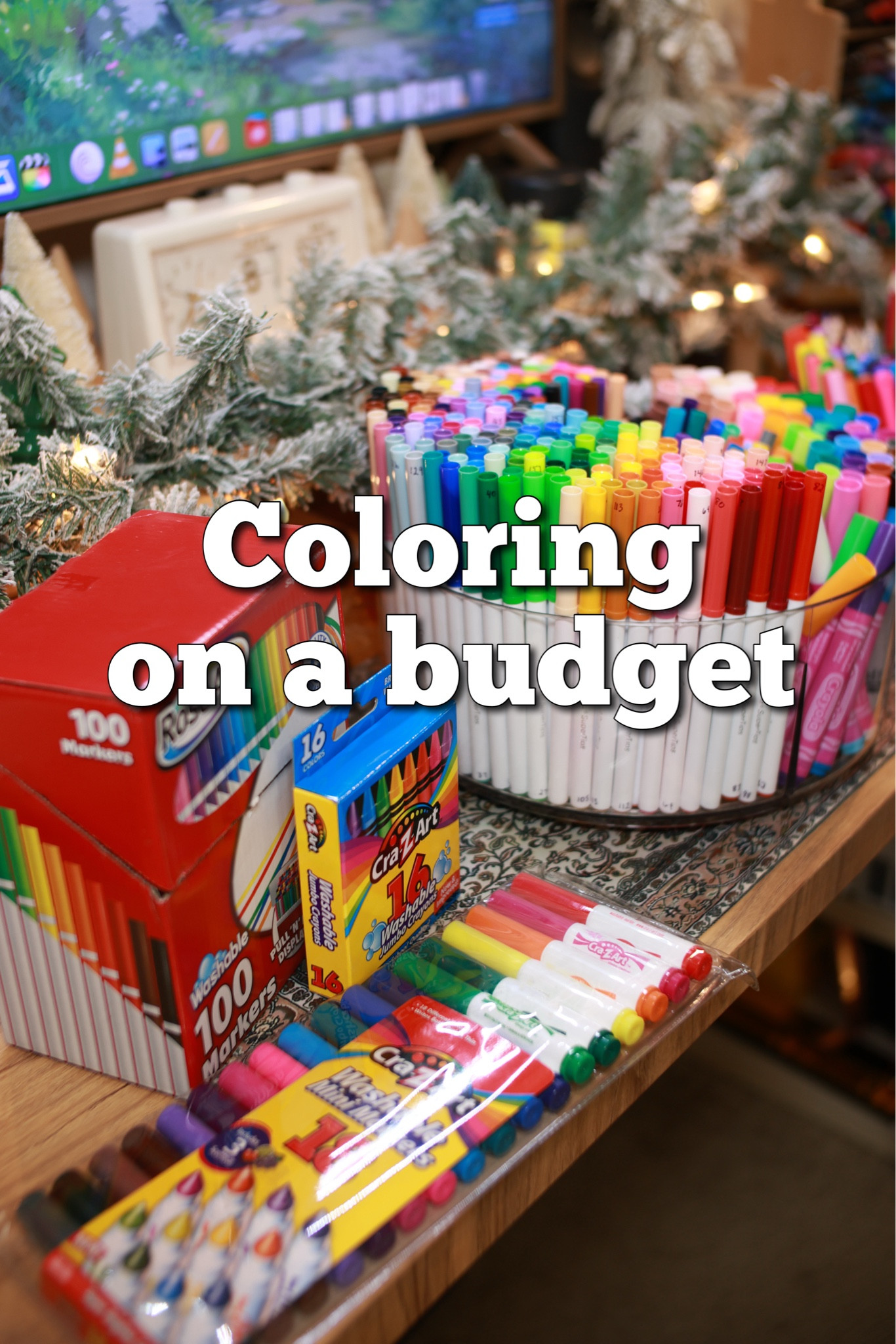 Coloring when you’re on a budget or aren’t sure if it’s for you just yet! #coloring 

#LTKGiftGuide #LTKHoliday