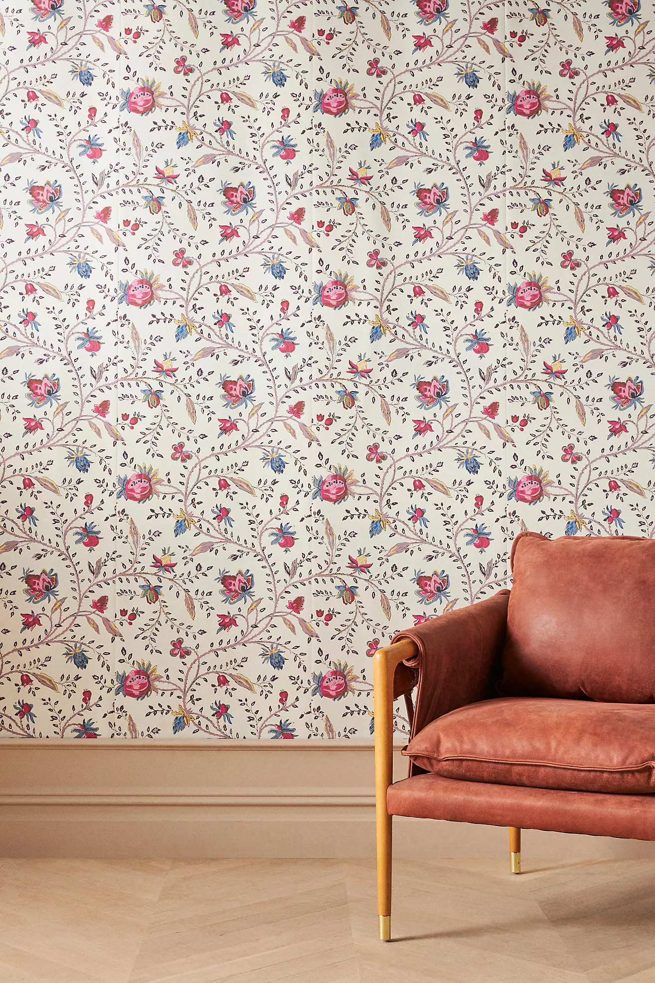 Milola Design Indienne Floral Wallpaper | Anthropologie (US)