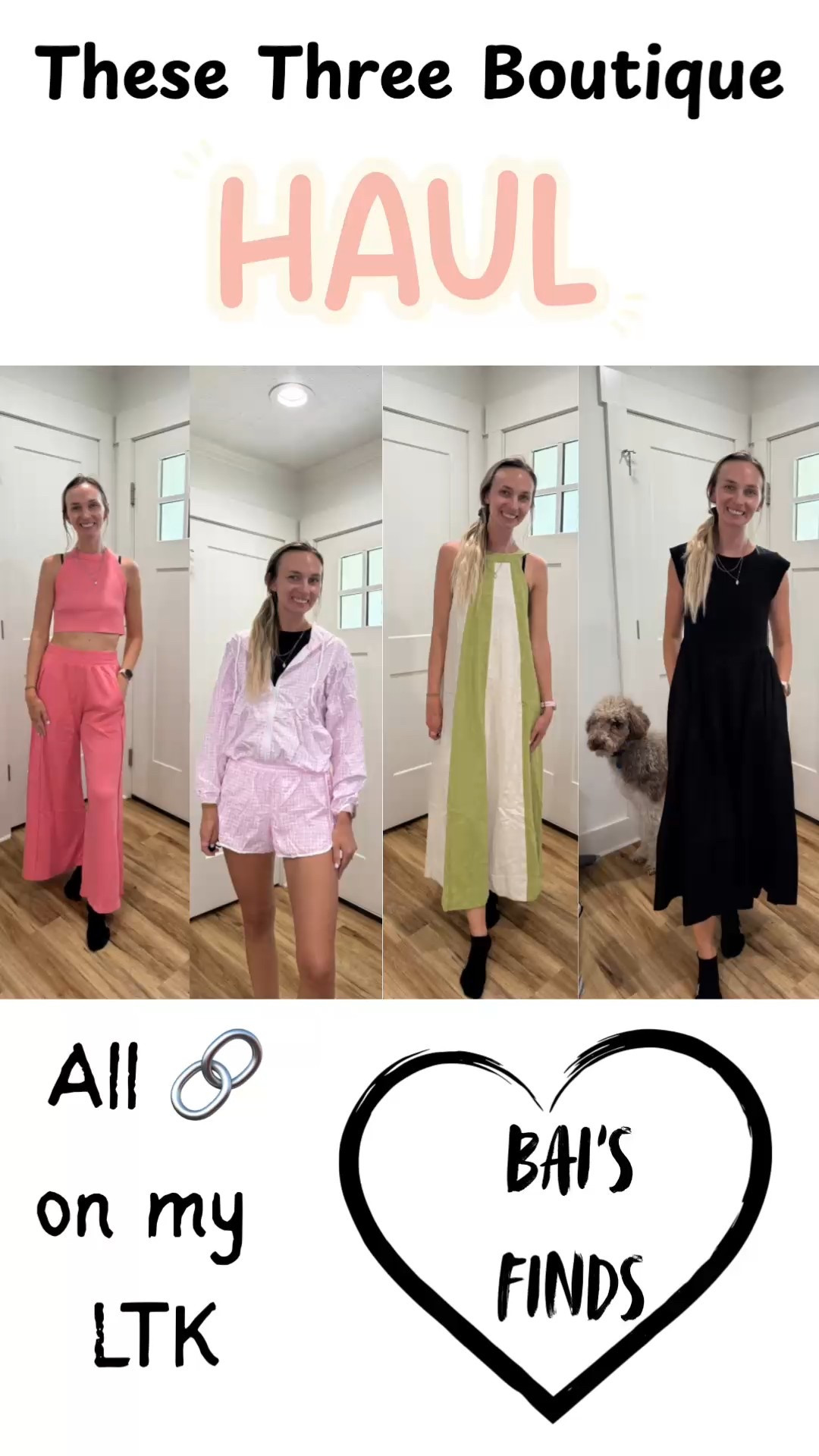 ✨ These Three Boutique Haul Ready for Summer & Beyond ✨
Obsessed with these new finds! 🌸☀️
👗 Flowy summer dresses that are beach day & Sunday service approved
🛋️ The comfiest set for errands, lounging, road trips, airport outfit, AND it’s fall-ready with a jacket
💖 And this pink gingham windbreaker set? She’s sporty, cute, and catching ALL the breeze
Which one’s your fave? 💬👇
⸻
#BoutiqueHaul #SummerStyle #ComfyAndCute #BeachToChurch #TravelOutfit #FallTransition #GinghamGoals #WindbreakerStyle #LoungewearLooks #WeekendReady #OOTD #ClosetGoals #ChicAndComfy #StyleWithEase #VersatileStyle

#LTKStyleTip #LTKTravel #LTKSeasonal

#LTKStyleTip #LTKSeasonal #LTKTravel