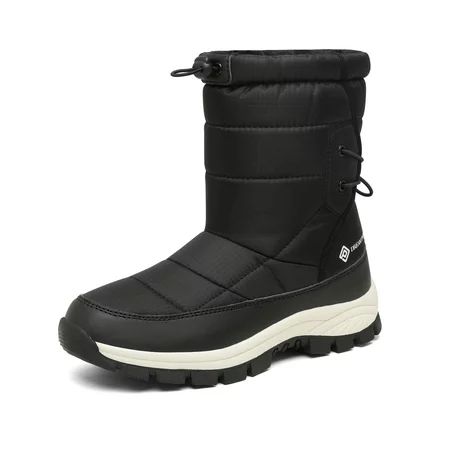 Dream Pairs Women s Winter Snow Boots Waterproof Lightweight Warm Fashion Boot DSB216-NEW BLACK S... | Walmart (US)