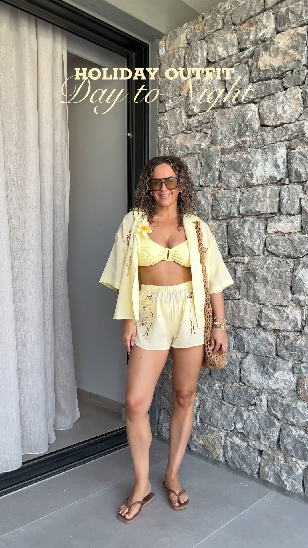 One outfit, two ways — making the most of my holiday wardrobe 💛✨ Styled in the colour of the season: butter yellow.

I’m a UK SIZE 10, 5ft4 and I’m wearing the following sizes;
Shirt - size medium
Shorts - size small

Yellow bikini is from NEXT so I can’t link it!

Holiday outfits, bikini, Ibiza outfits, summer outfit, beach wear, swimwear, holiday co-ord

#LTKstyletip #LTKsummer #LTKtravel