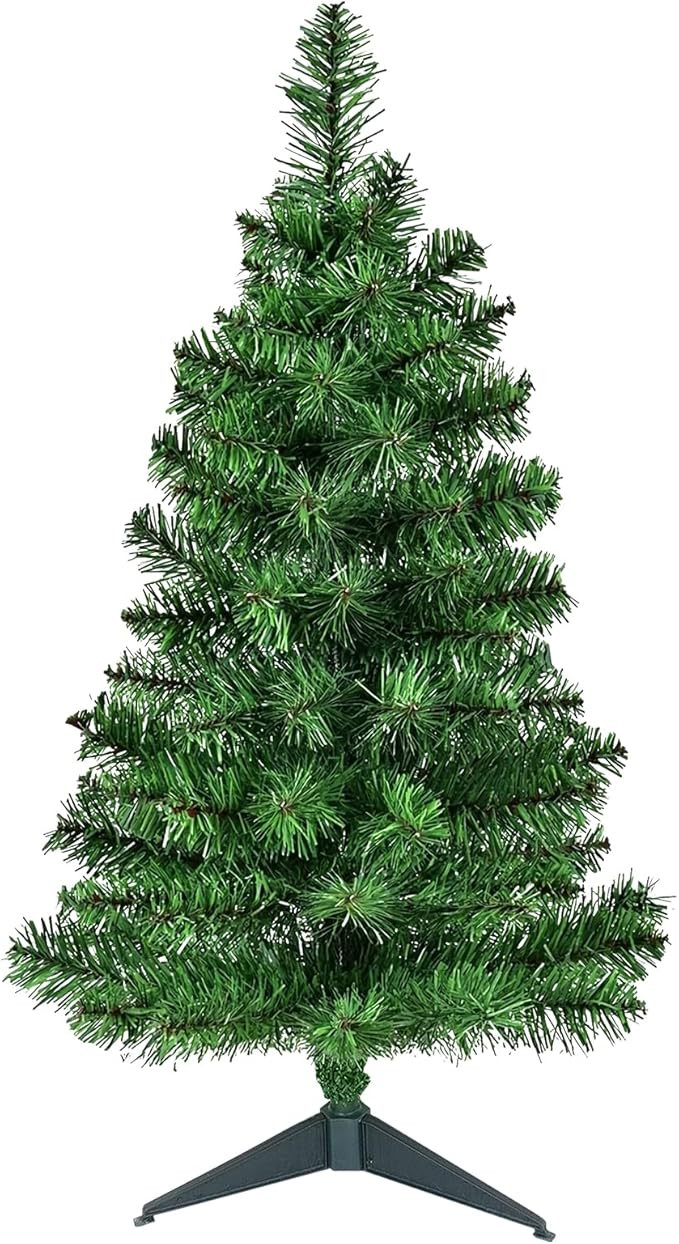 3Ft Premium Artificial Small Mini Christmas Tree for Tabletop,Home, Office, Indoor and Outdoor De... | Amazon (US)