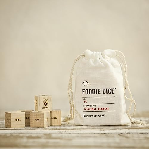 Foodie Dice® No. 1 Seasonal Dinners (pouch) // Foodie gift, Christmas gift, cooking gift, stocki... | Amazon (US)