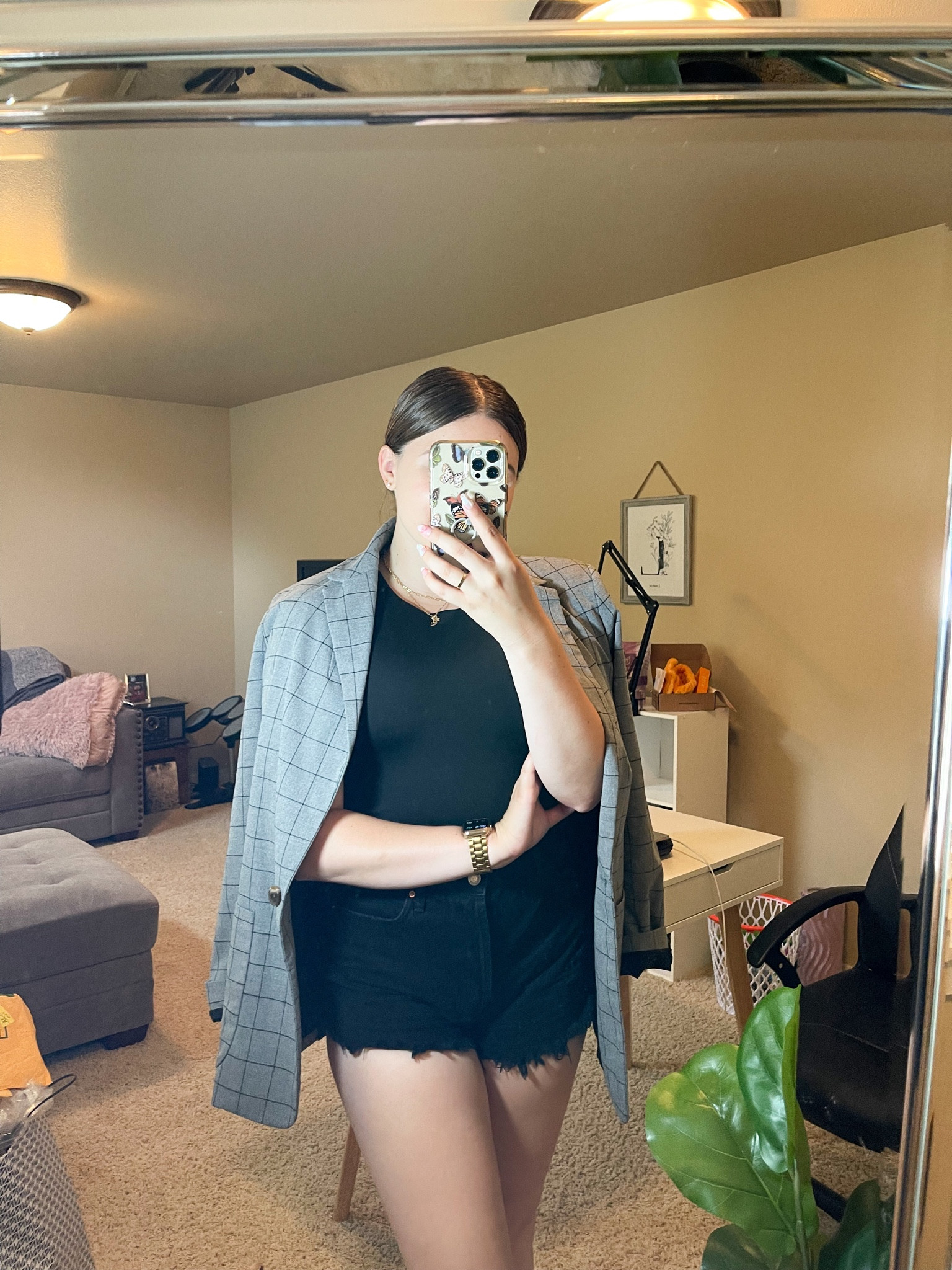 Edgy business casual outfit. Featuring a blazer from Target, perfect for fall 

#LTKunder50 #LTKstyletip #LTKSeasonal