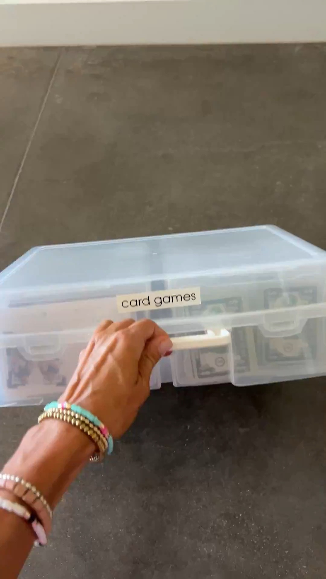 The best organizer for card games!! No more ruined boxes and lost cards. The kids keep it maintained really well too!