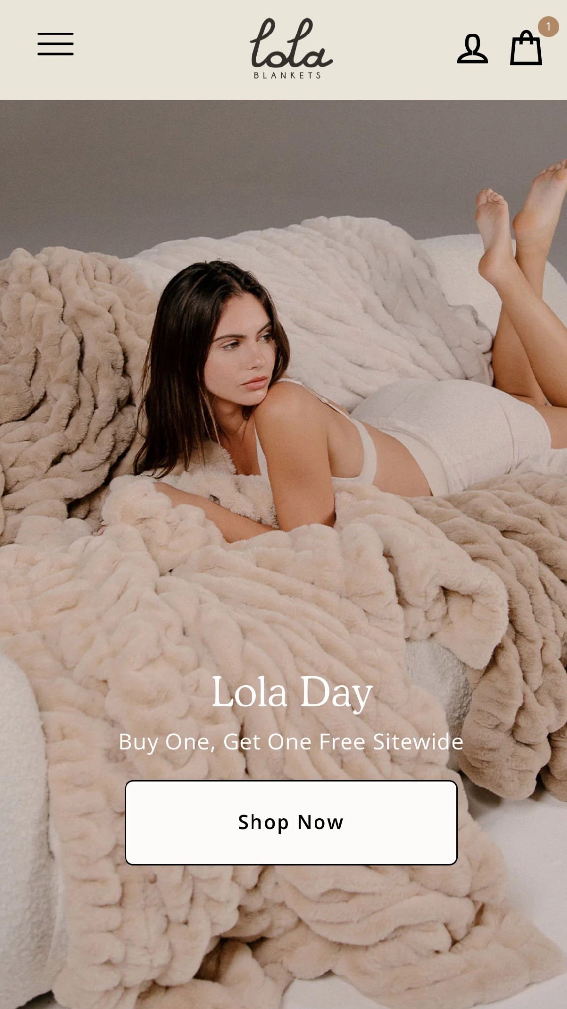 Lola Day!! Buy one, get one free sitewide! Best blankets in the world 

Lola blankets, blankets, cozy 

#LTKSaleAlert #LTKHome #LTKTravel