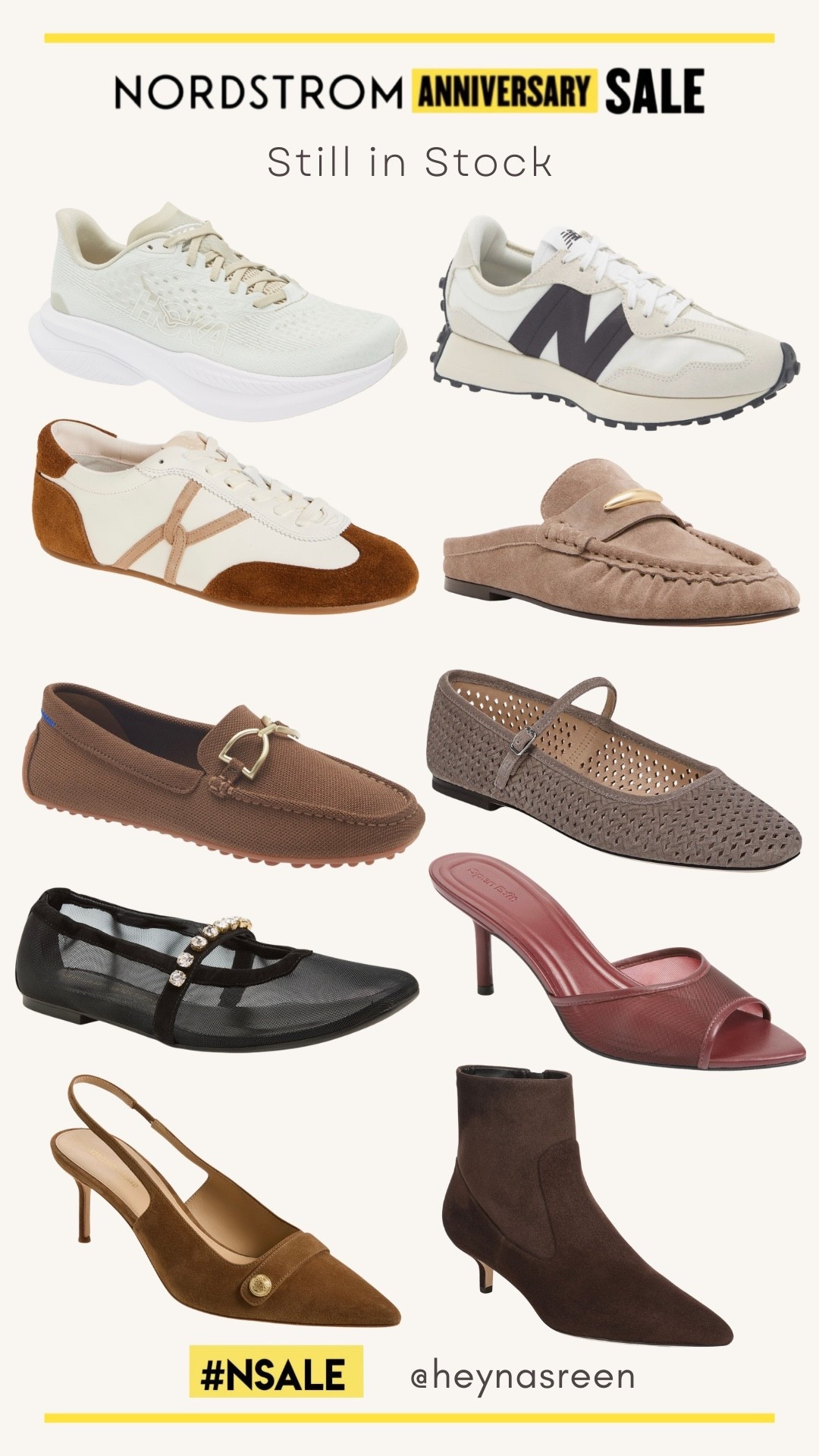 Nordstrom Anniversary shoes that are still in stock