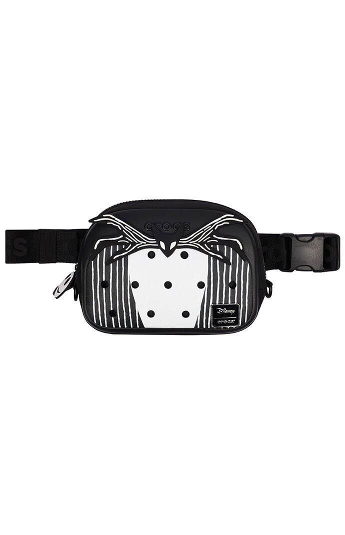 Crocs Women's x Disney Jack Skellington Belt Bag in Black | PacSun
